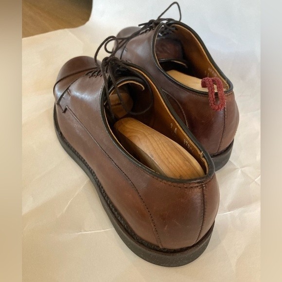 Allen Edmonds Bergland Mens Brown Cap Toe Rubber Sole Shoes Sz. 9A main image 13